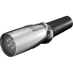 Goobay Lydstik Sort Sølv - Premium Audio Connector for Exceptional Sound Quality - Varenummer 4040849117763